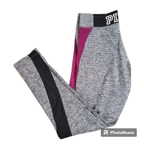 PINK Victoria's Secret Pants - PINK Ultimate Full Length Colorblock Leggings
